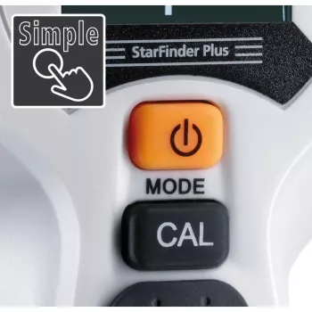 Laserliner StarFinder Plus 080.972E skener stien a nosníkov s detekciou dreva, kovu a vodičov pod napätím AC