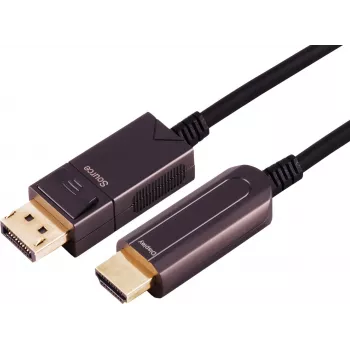 S/CONN maximum connectivity 30-20095 optický adaptérový kábel DisplayPort na HDMI-A, 4K60, 20 m