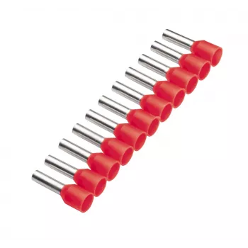 Cimco 187502 Aderendhülse 1 mm² čiastočne izolovaná červená 500 kusov