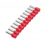 Cimco 187502 Aderendhülse 1 mm² čiastočne izolovaná červená 500 kusov