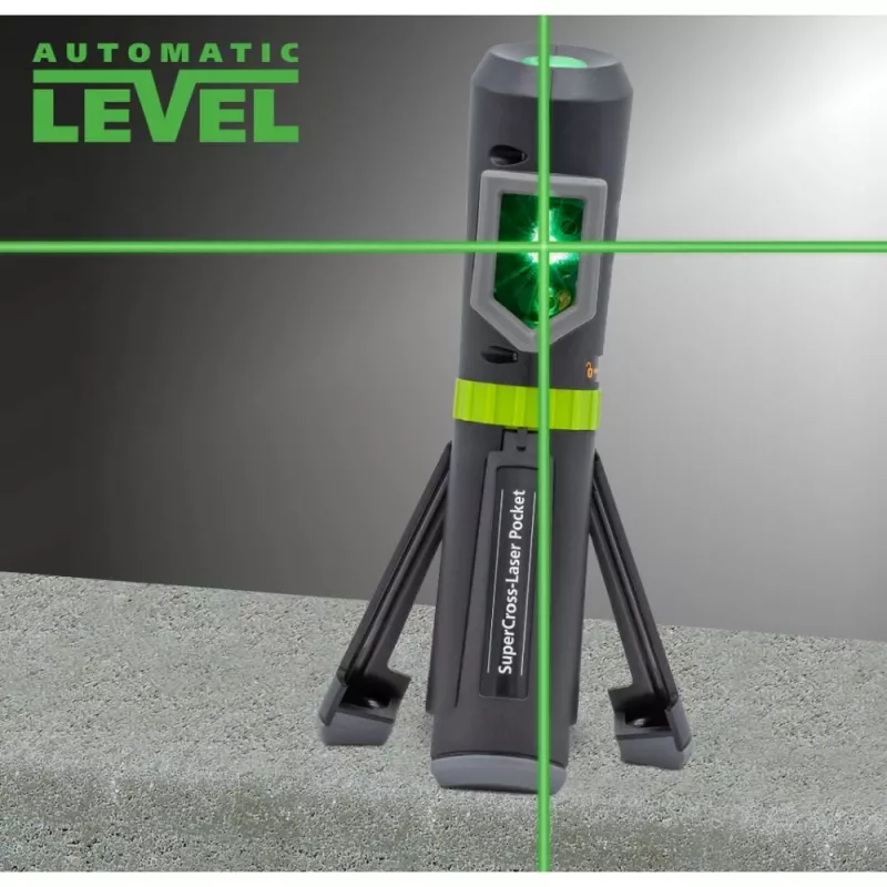 Laserliner SuperCross-Laser Pocket Plus krížový čiarový laser, dosah 40 m 031.120A