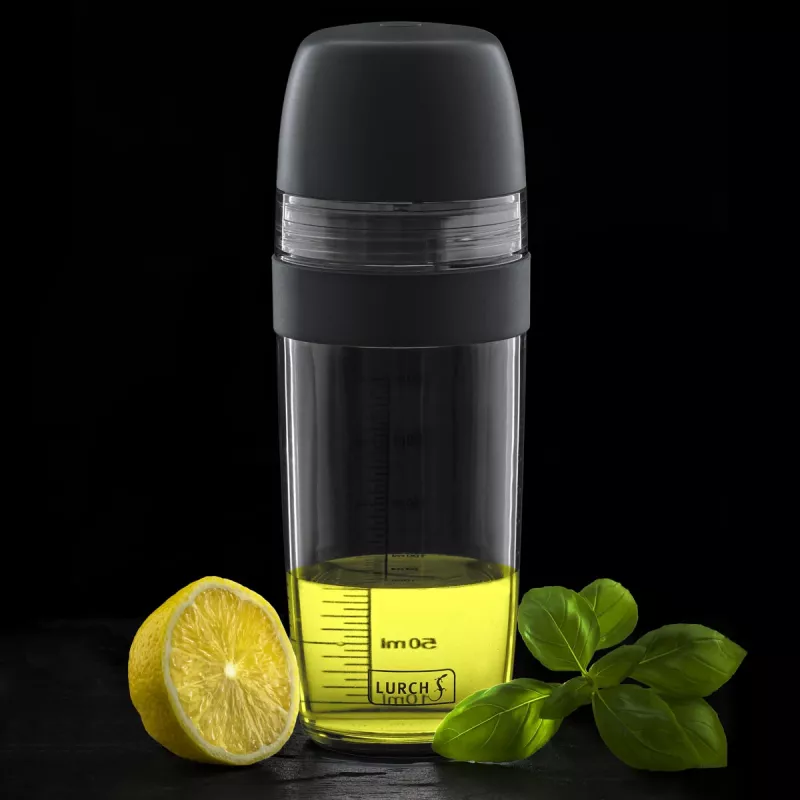 Lurch shaker sivý 250 ml shaker na dresing s meradlom 10023