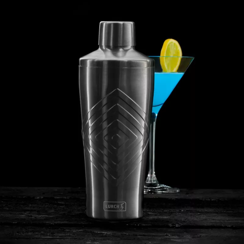 LURCH kokteilový set 3-dielny 600 ml strieborný (240797)