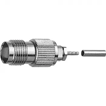 TELEGÄRTNER TNC konektor samica crimp konektor pre RG-316/U, 50 Ohm, 5 kusové balenie (J01011A0050)