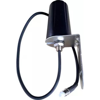 Wittenberg Antennen Poly-103556 5G LTE všesmerová anténa, 0,5 m kábel, FME konektor samica, 50 Ohm, montáž na stenu/stožiar