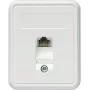 TELEGÄRTNER nástenná RJ45 zásuvka 1xRJ45 nechránená, Cat. 5e (A0174)