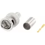 Telegärtner BNC rovný konektor samec HDTV crimp 75 Ohm G27 (1,0/4,6) koaxiálny konektor J01002A0056