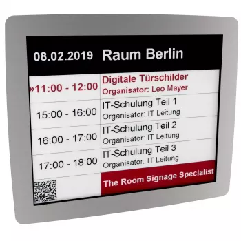 Kindermann Doorsign E-Ink 12,2 s rámom z ušľachtilej ocele 5002000621