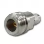 Telegärtner koaxiálny adaptér N zásuvka na SMA reverse konektor samec J01027R0000