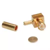 Telegärtner MCX zahnutý crimp konektor samec pre RG-178 B/U, pozlátený, balenie 5 ks (J01270A0201)