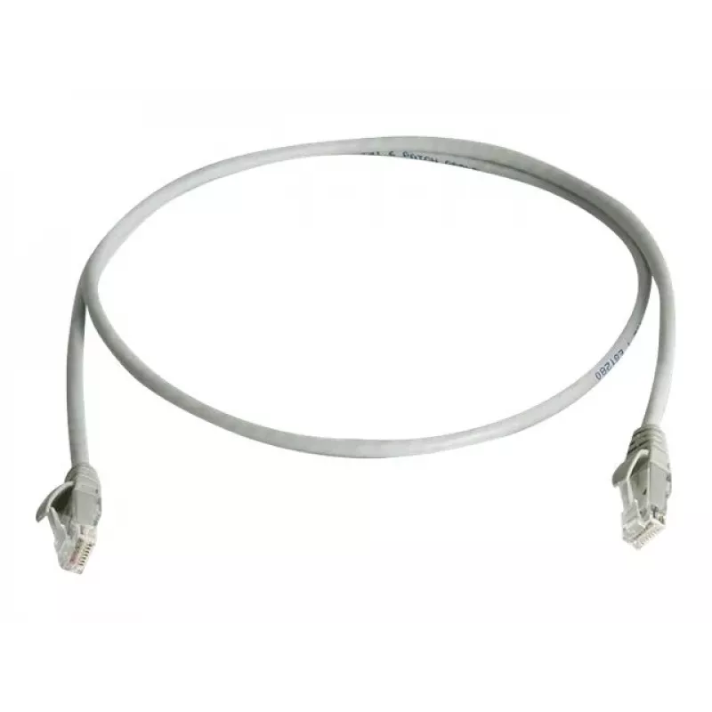 Telegärtner L00001A0228 Cat6 U/UTP RJ45 patch kábel, 0,5 m, sivý