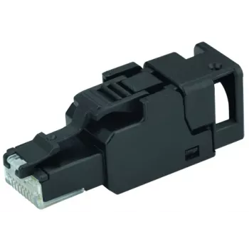 TELEGÄRTNER UFP8 Cat.6A terénne montovateľný RJ45 konektor, T568B, AWG23-22, tienený, bez nástroja IDC J00026A3113