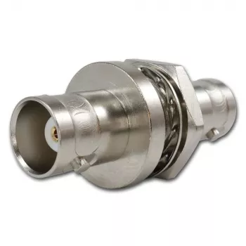 Telegärtner J01004A1233Z BNC konektor samec na BNC konektor samica adaptér, 75 Ohm, čierny