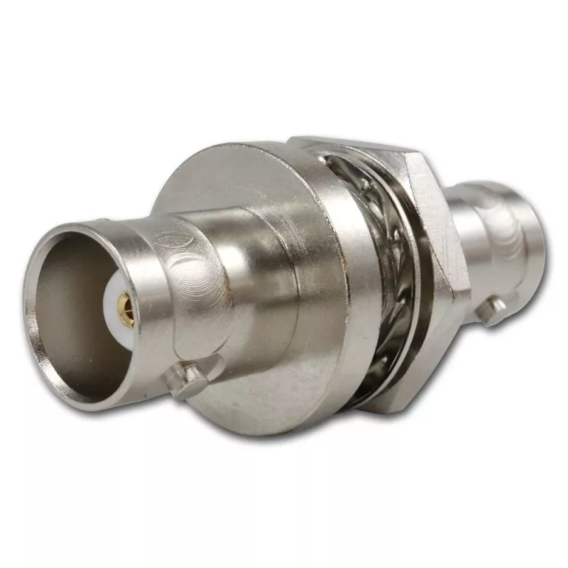 Telegärtner J01004A1233Z BNC konektor samec na BNC konektor samica adaptér, 75 Ohm, čierny