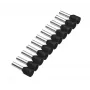 Cimco 187503 čiastočne izolovaná káblová koncovka, 1,5 mm², čierna, 500 ks