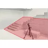 Laserliner FixPod 155 cm statív, maximálna pracovná výška 155 cm, hliník, čierny 090.132E