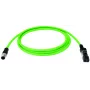 Telegärtner 100017276 Cat.6A S/FTP RJ45 patch kábel, 1 m, zelený, LSZH