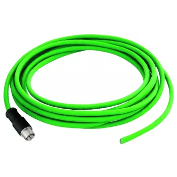 Telegärtner 100017435 Cat.6A S/FTP patch kábel, 5 m, sivý