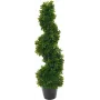 EUROPALMS špirálový strom umelá rastlina, 61 cm, zelená, čierny kvetináč 82600009
