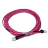 Telegärtner LC na LC multimode OM4 sklenené vlákno patch kábel, 5m, fialová
