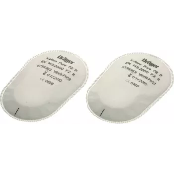 Dräger X-plore Pad P3 R bajonetový časticový filter s puzdrom, balenie 2 ks 6738011