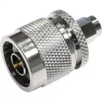 Telegärtner N-konektor samec na SMA-konektor samec koaxiálny adaptér, 50 Ohm, DC-6 GHz J01027B0019