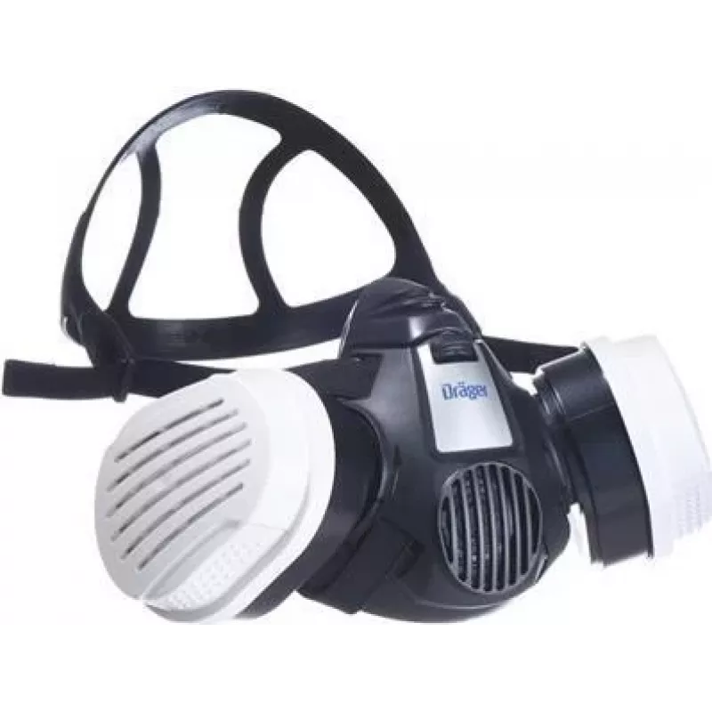 Dräger X-plore 3300 polomaska dýchacia ochrana lakovací set s 2 A2P3 RD filtrami (R57793)