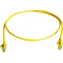 Telegärtner L00000A0294 Cat6 U/UTP RJ45 patch kábel, 0,5 m, žltý