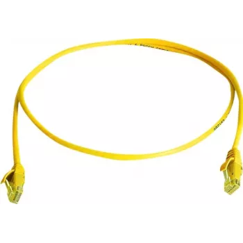 Telegärtner DataVoice Office Cat 6 UTP patch kábel RJ45 na RJ45, 3 m, žltý RAL 1021, bezhalogénový L00002A0237