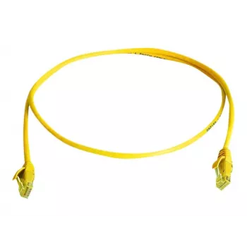 Telegärtner DataVoice Office Cat 6 UTP patch kábel RJ45 na RJ45, 3 m, žltý RAL 1021, bezhalogénový L00002A0237