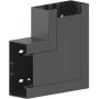 GGK BR 60x130/80-FW plochý uholník 60x130/80 RAL 9005 PVC 18351