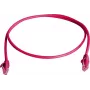 TELEGÄRTNER 100008898 CAT 6 RJ45 patch kábel, 7,5 m, červený, LSZH, U/UTP, samozhášavý