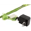 EUROPALMS aronstab, sada 3 ks s LED, biela, 85 cm (83330302)