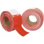 ZUBEHÖR výstražná páska červená/biela 500 m x 75 mm (3000596K)