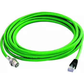 Telegärtner Cat.6A S/FTP patch kábel, 3 m, LSZH, sivá 100017394
