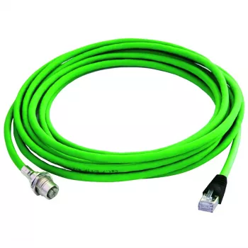 Telegärtner Cat.6A S/FTP patch kábel, 3 m, LSZH, sivá 100017394