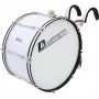 DIMAVERY MB-424 pochodový basový bubon 24x12 biela 26010361