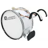 DIMAVERY MB-424 pochodový basový bubon 24x12 biela 26010361