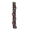 EUROPALMS ružová girlanda s LED, 120 cm, biela 83330320