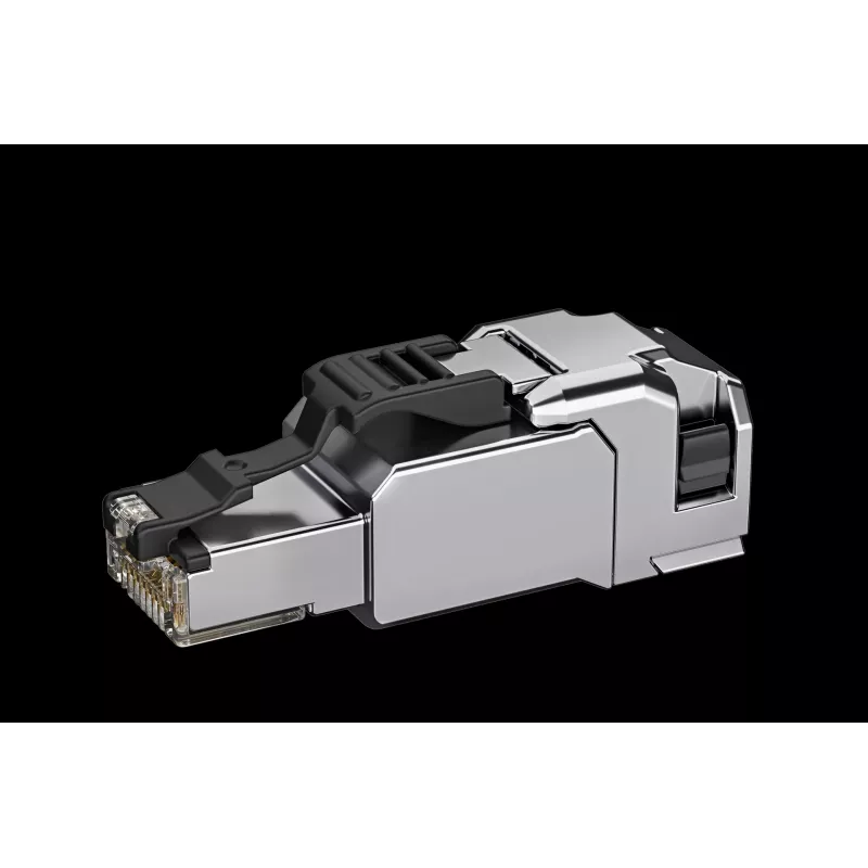 TELEGÄRTNER 100040203 RJ45 Keystone modul Cat.6A tienený bez nástrojov IDC