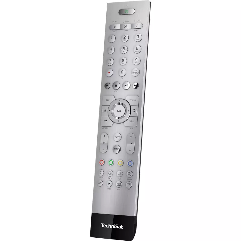 TechniSat TechniControl II ALU strieborný univerzálny diaľkový ovládač (FB kód TV) 0002/3859