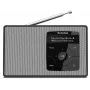 TechniSat DIGITRADIO 2 DAB+ FM Bluetooth rádiobudík čierna/biela 0002/3910