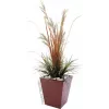 EUROPALMS Leichtsinn Basic-50 dekoračná guľa, červená, lesklá 83011868