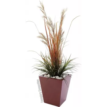 EUROPALMS Leichtsinn Basic-50 dekoračná guľa, červená, lesklá 83011868