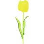 EUROPALMS Crystal Tulip umelý kvet, žltý, 61 cm, balenie 12 ks 82600207
