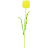 EUROPALMS Crystal Tulip umelý kvet, žltý, 61 cm, balenie 12 ks 82600207