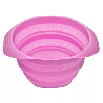 LURCH skladacie sitko hrozno 24 cm silikón so základňou z PP 210286