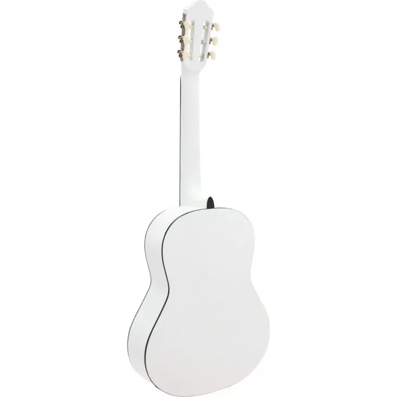 DIMAVERY AC-303 koncertná gitara, biela (26241008)