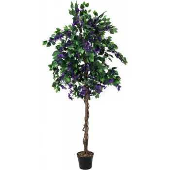 EUROPALMS umelá rastlina bugenvilea, levanduľová, 150 cm 82507035