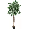 EUROPALMS umelá rastlina bugenvilea, biela, 180 cm 82507086